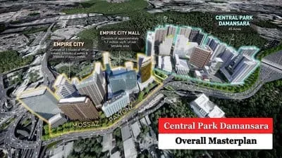 Central Park Damansara - Overall Masterplan V2 - 400