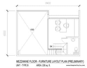 My Loft (Block D) 9 My Loft Type B Mezzanine Floor