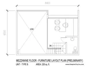 My Loft Type B Mezzanine Floor