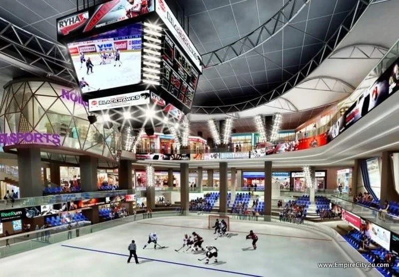 Olympic-size Ice Skating Rink Empire City