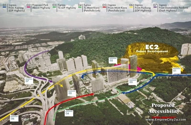 Proposed Accessibility - Location Empire City