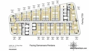 18 to 27 Floor Plan