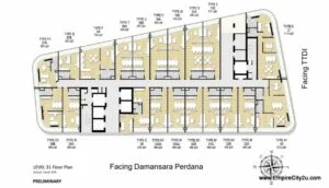 Level 31 Floor Plan