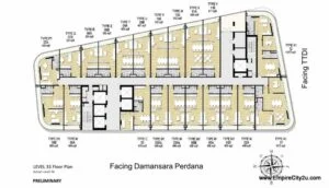 Level 33 Floor Plan