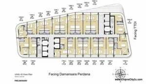 Level 42 Floor Plan