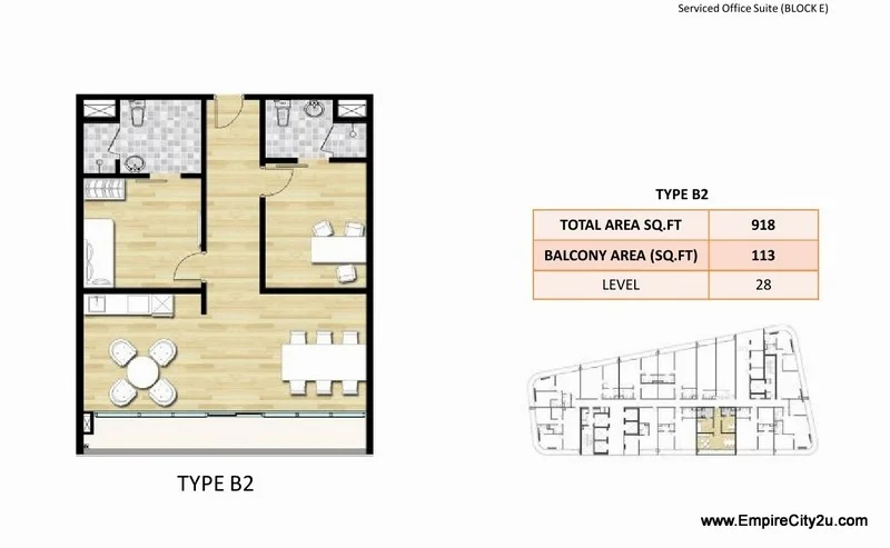 Type B2 Floor Plan