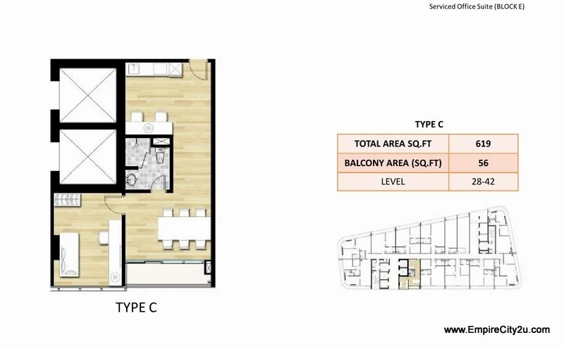 Type C Floor Plan