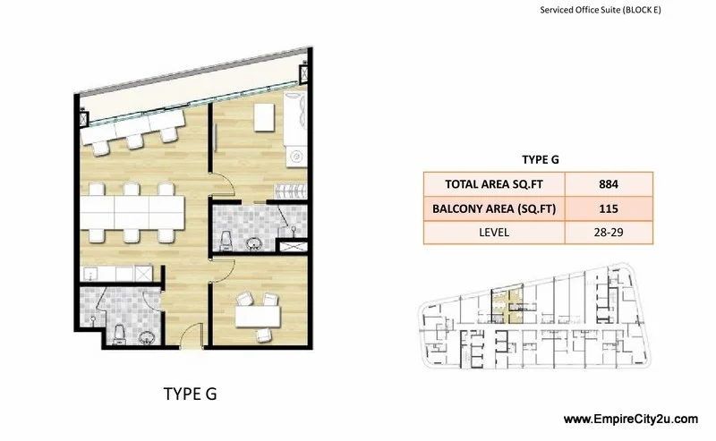 Type G Floor Plan
