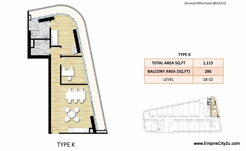 Type K Floor Plan