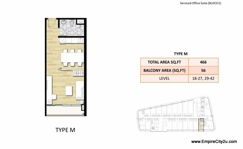 Type M Floor Plan