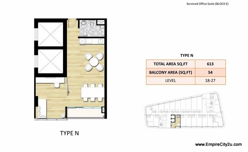 Type N Floor Plan