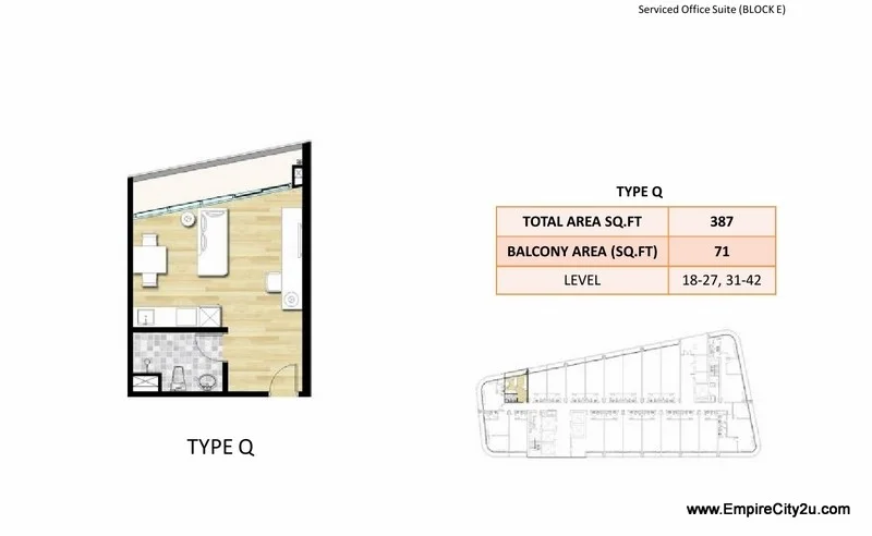 Type Q Floor Plan