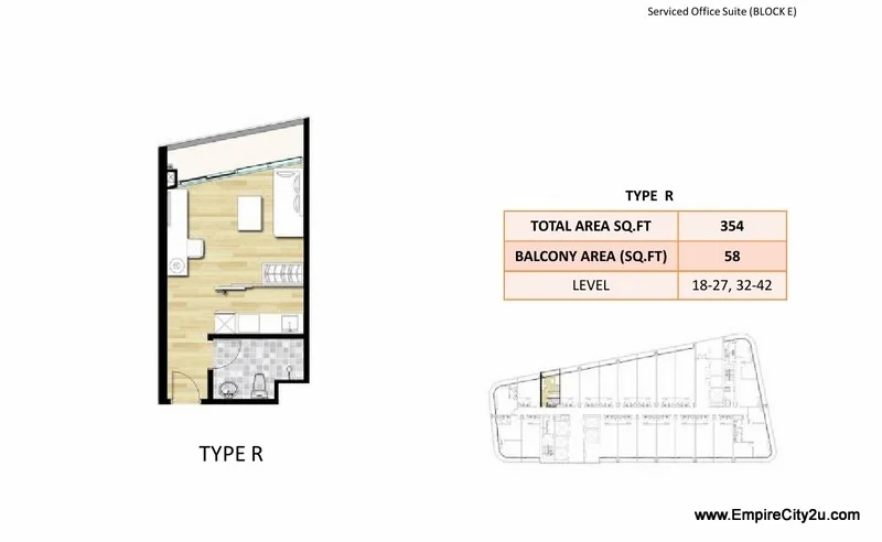 Type R Floor Plan