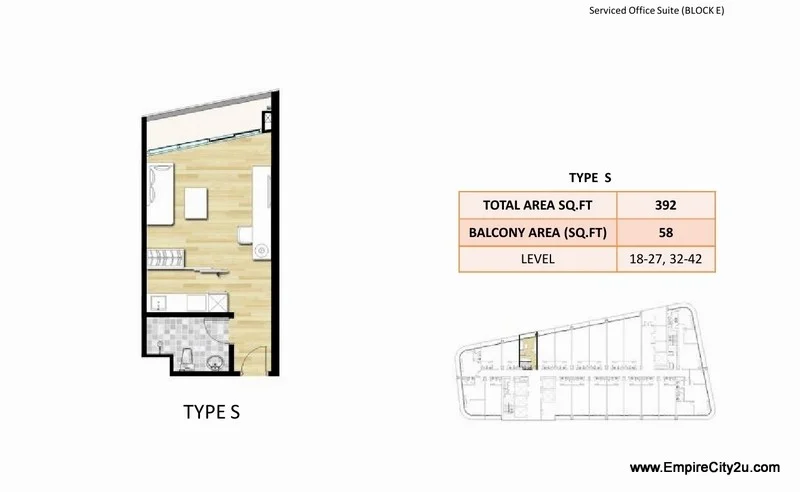 Type S Floor Plan