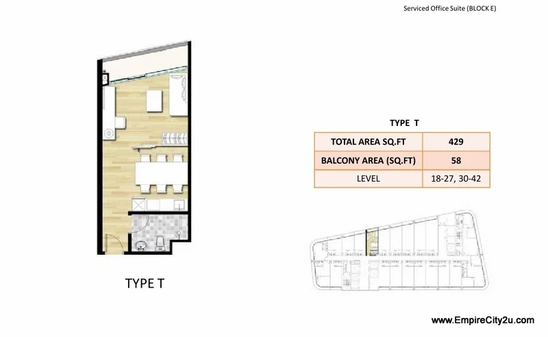 Type T Floor Plan