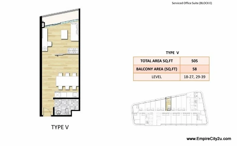 Type V Floor Plan