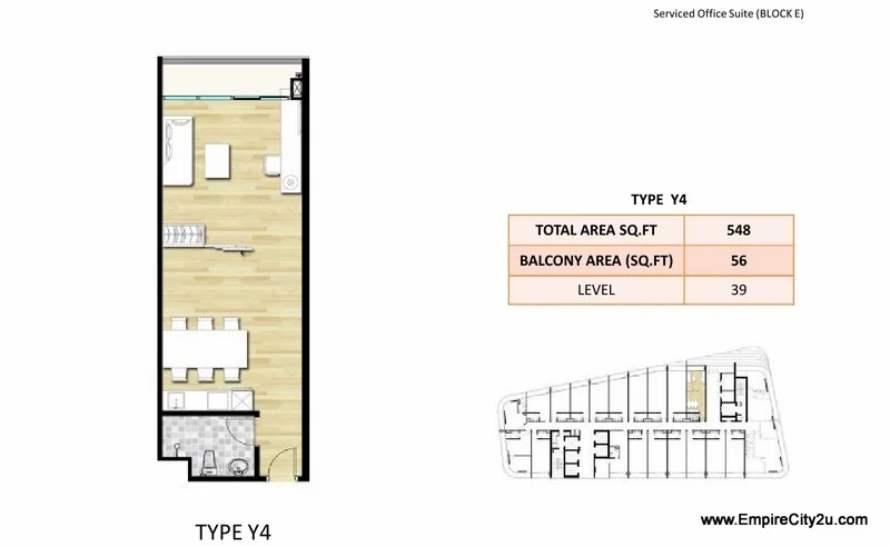 Type Y4 Floor Plan